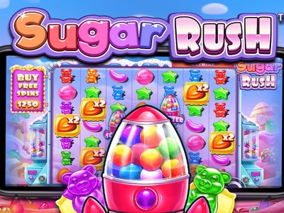 Игровой аппарат Sugar Rush студии Pragmatic Play